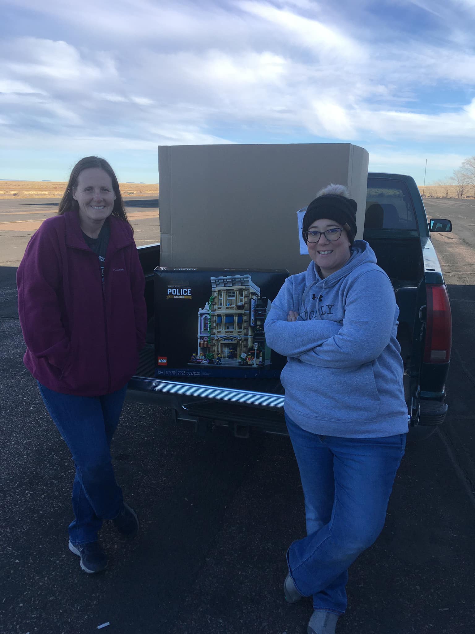 Hundreds of toys distributed to children on the Indian reservations