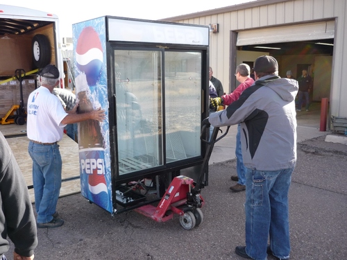 Holbrook Warehouse Gets a Refrigerator! 03